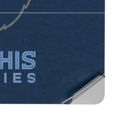 NBA Memphis Grizzlies Distressed Surface Laptop Studio Skin